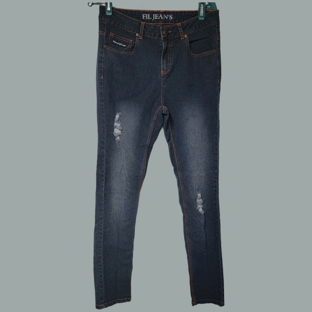 FIL Skinny Jeans Denim Super Soft & Comfy 8/9 - Picture 4 of 6
